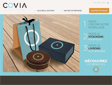 Tablet Screenshot of covia.fr